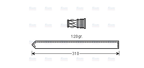 AVA Aircon Receiver Dryer Filter FDD616