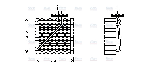 AVA Aircon Evaporator FDV271