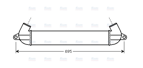 AVA Charge Air Intercooler FT4271