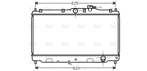 AVA Coolant Radiator HD2010