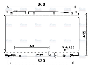 AVA Coolant Radiator HD2277