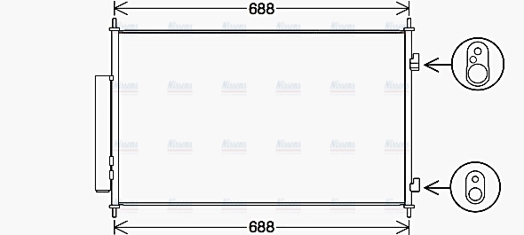 AVA Aircon Condenser HD5317D