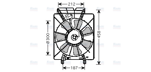 AVA Radiator Cooling Fan HD7533