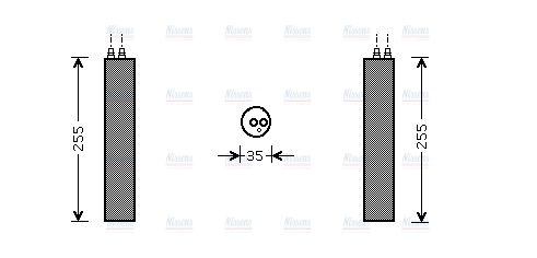 AVA Aircon Receiver Dryer Filter HDD219