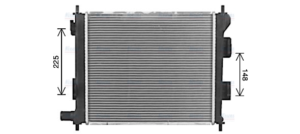 AVA Coolant Radiator HY2578