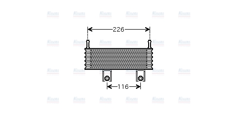 AVA Oil cooler HY3152