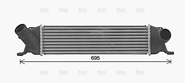 AVA Charge Air Intercooler HY4489