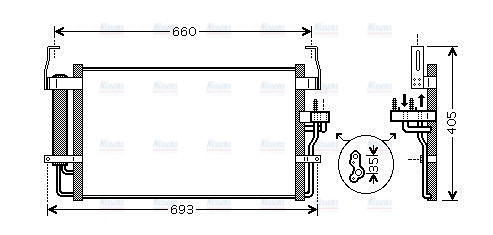 AVA Aircon Condenser HY5092D