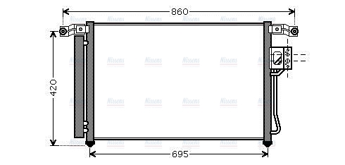 AVA Aircon Condenser HY5175D