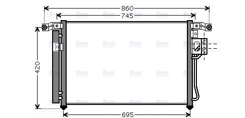 AVA Aircon Condenser HY5176D