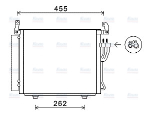 AVA Aircon Condenser HYA5241D