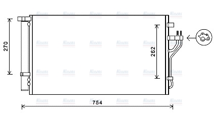 AVA Aircon Condenser HYA5279D