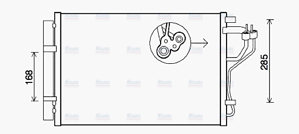 AVA Aircon Condenser HYA5308D