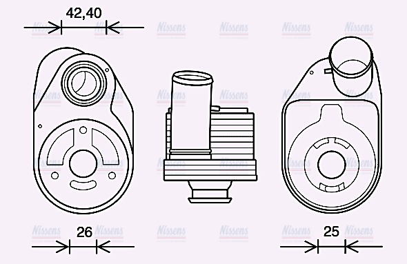 AVA Oil Cooler IV3136