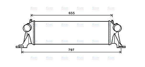 AVA Charge Air Intercooler IV4132