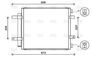 AVA Aircon Condenser JR5053D