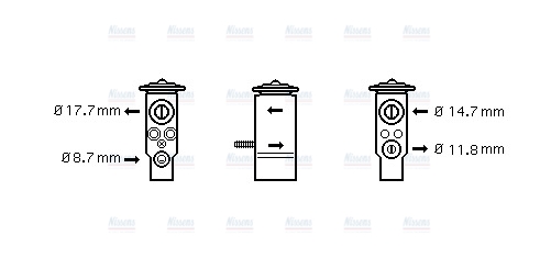 AVA Aircon Expansion Valve MS1111