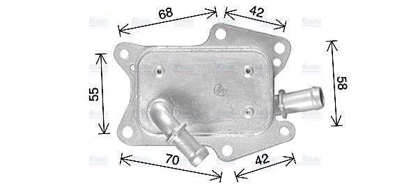 AVA Oil Cooler MS3750