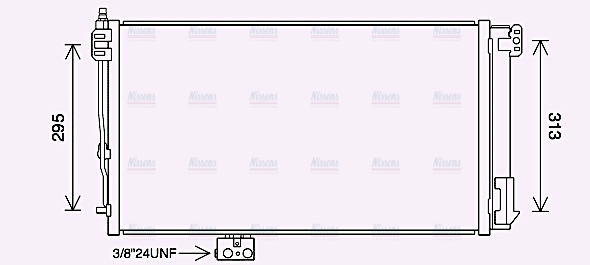 AVA Aircon Condenser MS5696D