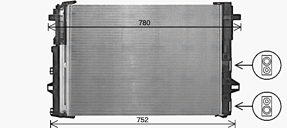 AVA Aircon Condenser MS5716D
