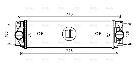 AVA Charge Air Intercooler MSA4582