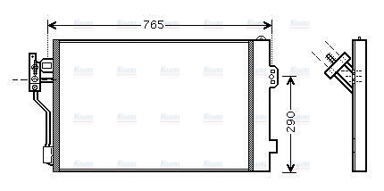 AVA Aircon Condenser MSA5352D