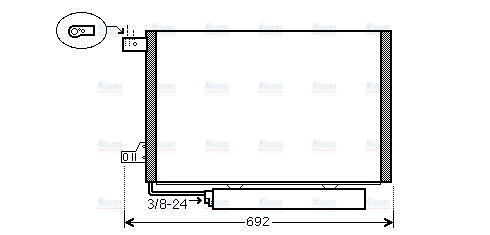 AVA Aircon Condenser MSA5386D