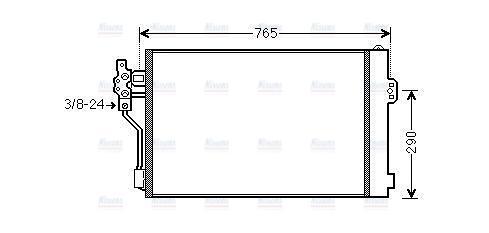AVA Aircon Condenser MSA5484D