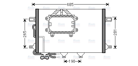AVA Aircon Condenser MSA5562