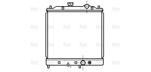 AVA Coolant Radiator MT2068