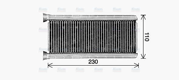 AVA Cabin Heater Core MT6289