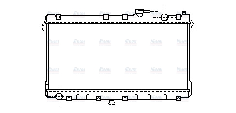 AVA Coolant Radiator MZ2087