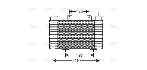 AVA Charge Air Intercooler MZA4250