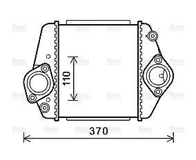AVA Charge Air Intercooler MZA4275