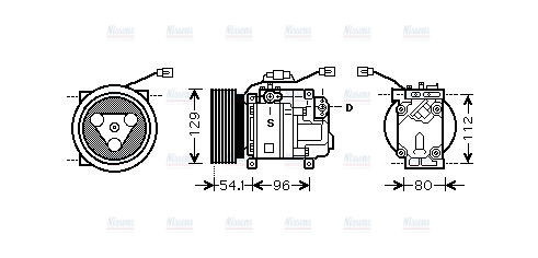 AVA Aircon Compressor MZK233