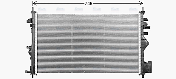 AVA Coolant Radiator OL2731