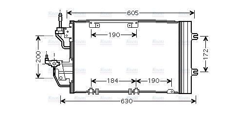 AVA Aircon Condenser OL5454D