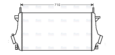 AVA Charge Air Intercooler OLA4476