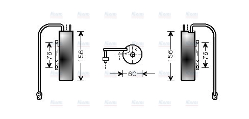 AVA Aircon Receiver Dryer Filter OLD458