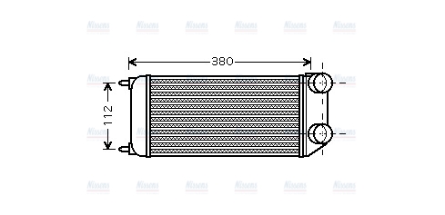 AVA Charge Air Intercooler PEA4294