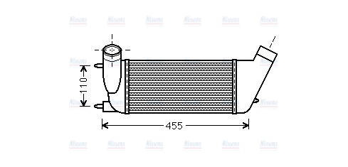 AVA Charge Air Intercooler PEA4347