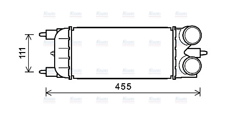 AVA Charge Air Intercooler PEA4365