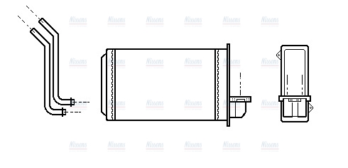 AVA Cabin Heater Core PEA6088