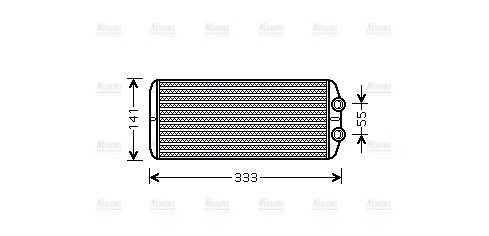 AVA Cabin Heater Core PEA6312