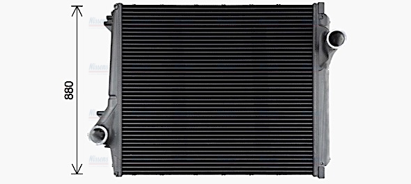 AVA Charge Air Intercooler RE4143