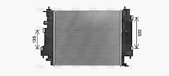 AVA Coolant Radiator RT2658