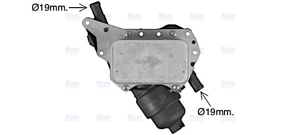 AVA Oil Cooler & Filter Housing RT3638H