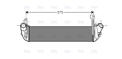 AVA Charge Air Intercooler RT4346