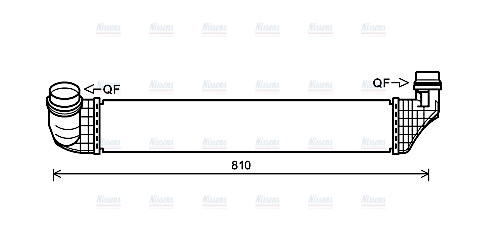 AVA Charge Air Intercooler RT4614
