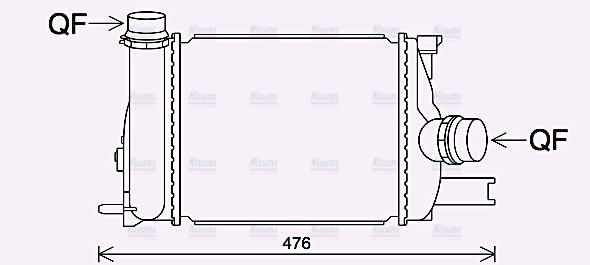 AVA Charge Air Intercooler RT4642